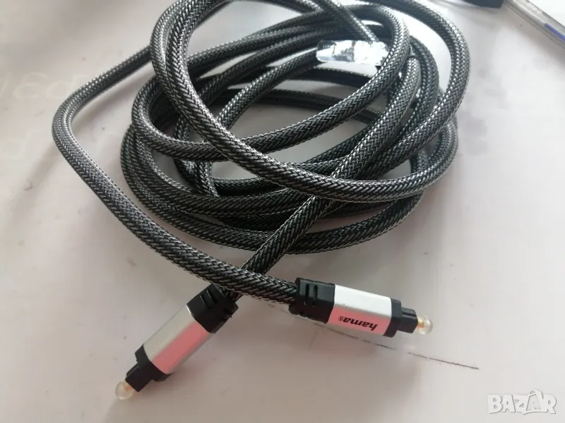 Оптичен аудио кабел Toslink 3 метра, снимка 1