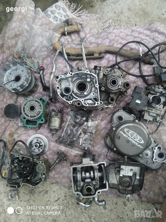 двигател за хонда црф250х на части , снимка 1