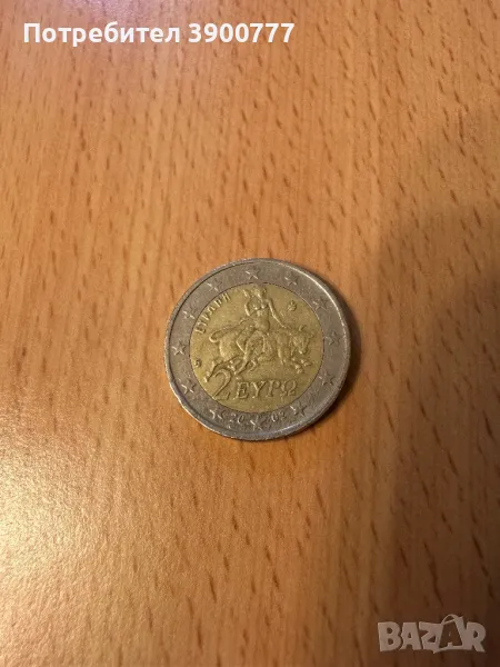 Гръцки 2 евро , снимка 1