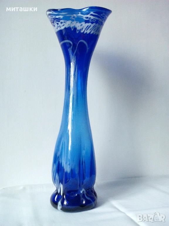 Голяма кристална ваза, снимка 1