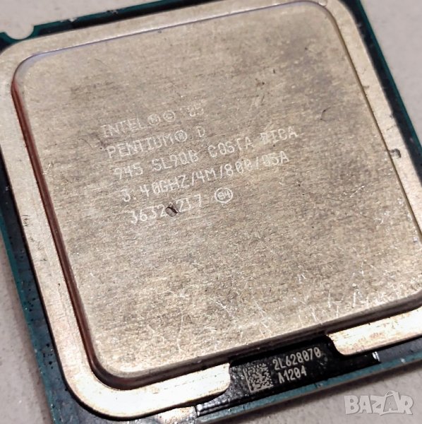 Процесор, стари процесори, компютър, intel, AMD, core, Celeron, Athlon, Pentium, Duron, Sempron, Чип, снимка 1