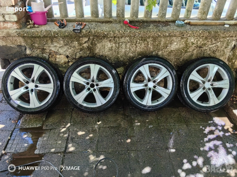 4бр. Алуминиеви джанти AUTEC за MERCEDES 5х112 18 цола с гуми 245/45/18, снимка 1