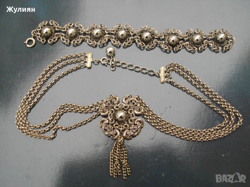  КОМПЛЕКТ ГРИВНА И КОЛИЕ, снимка 1