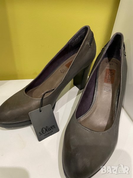 s.Oliver нови обувки ЕСТЕСТВЕНА кожа ,41 номер, снимка 1