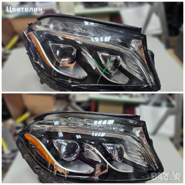 Рециклиране на Фарове Mercedes GLS W166 reciklirane farove мерцедес гл, снимка 1
