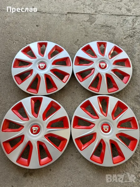 4 броя нови тасове за Dacia 16, снимка 1