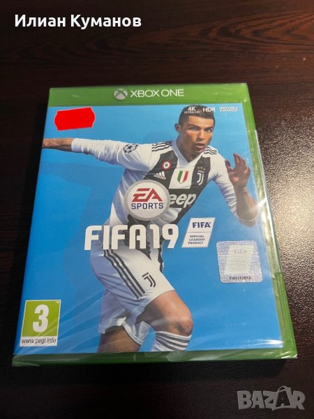 FIFA 19 XBOX .Запечатана !, снимка 1