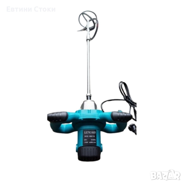 Бъркалка-миксер за бетон 2400W, снимка 1