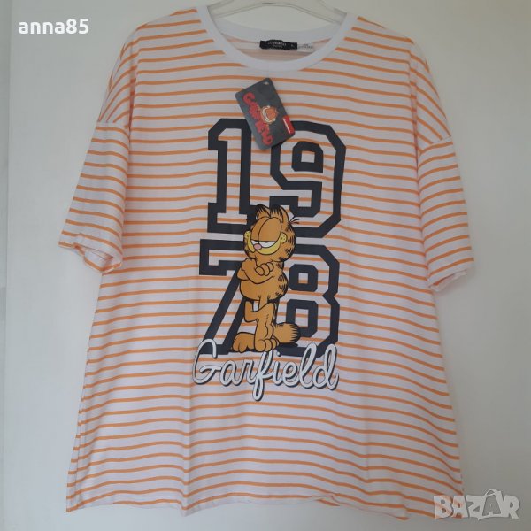 Тениска с Гарфилд ХЛ, снимка 1