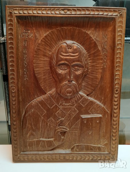 Икона свети Николай, снимка 1