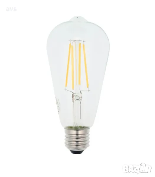 LED крушка 8W ST64 2700K филамент VITO E27, снимка 1