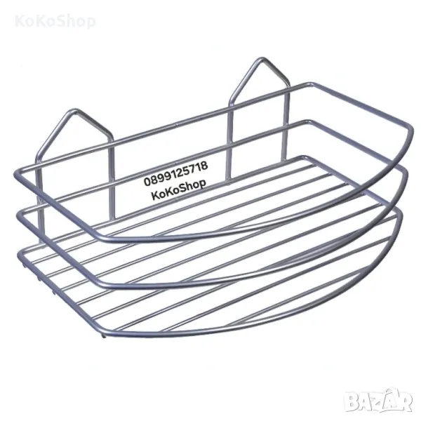 Етажерка за баня-24x15x7 см./рафт за баня/етажерка за баня/метална етажерка за баня, снимка 1