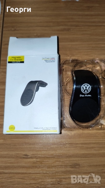 Магнитна стойка за Фолксваген с логото на Vw, като нова., снимка 1