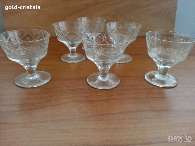 Ретро кристални чаши , снимка 1