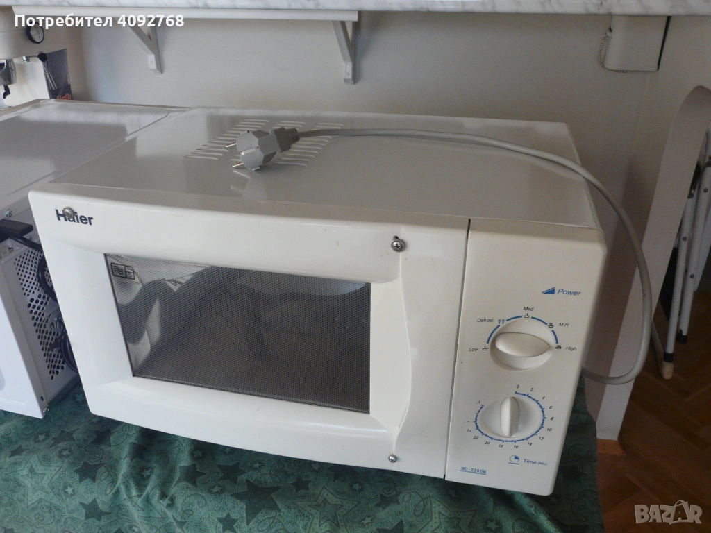 Микровълнова фурна Хайер 22 литра, снимка 1