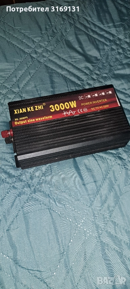 Инвертор 24v. За Ремонт.Пълна синусоида., снимка 1
