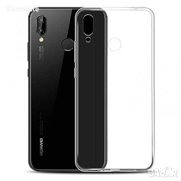 Huawei Y7 2019 - Силиконов Прозрачен Кейс Гръб 0.5MM, снимка 1
