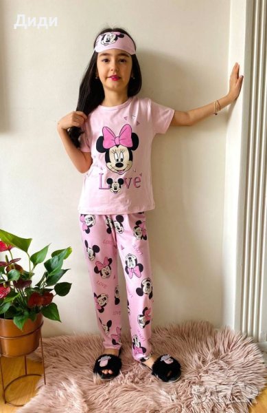 Пижама за момиче Мини маус, снимка 1
