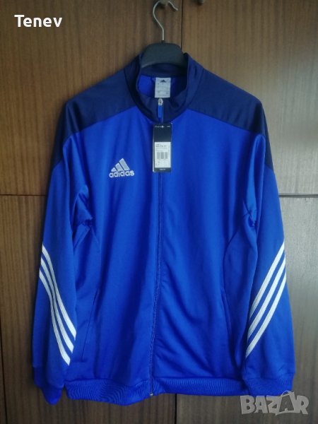 Adidas Ново Оригинално Синьо Горнище размер L Анцуг , снимка 1