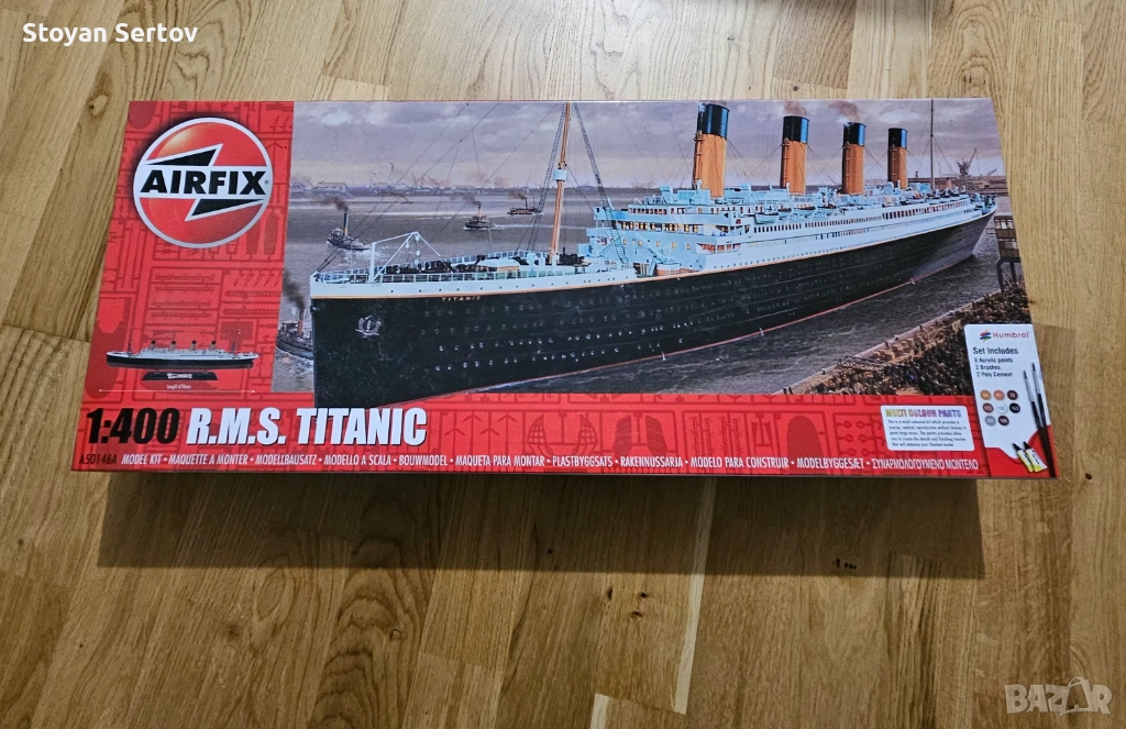 Titanic модел за сглобяване на Airfix мащаб 1:400, снимка 1