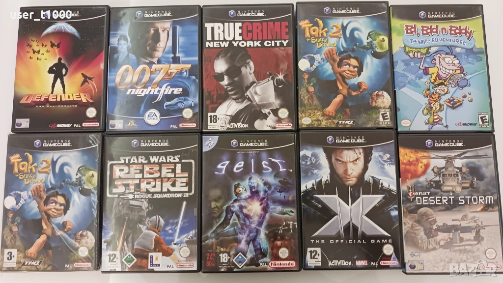 GameCube игри от лична колекция, употребявани, снимка 1