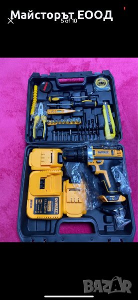 Безчетков ударен винтоверт Dewalt 18/24V, снимка 1
