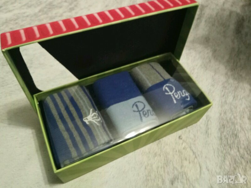 Нов к-т Original Penguin 3 Pack Socks In Gift Box , снимка 1