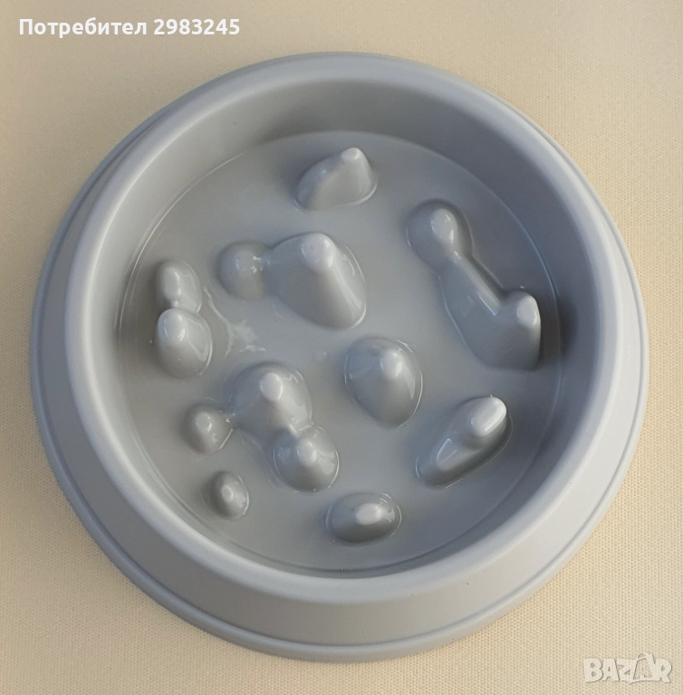 Купа за лакоми кучета за бавно хранене , снимка 1