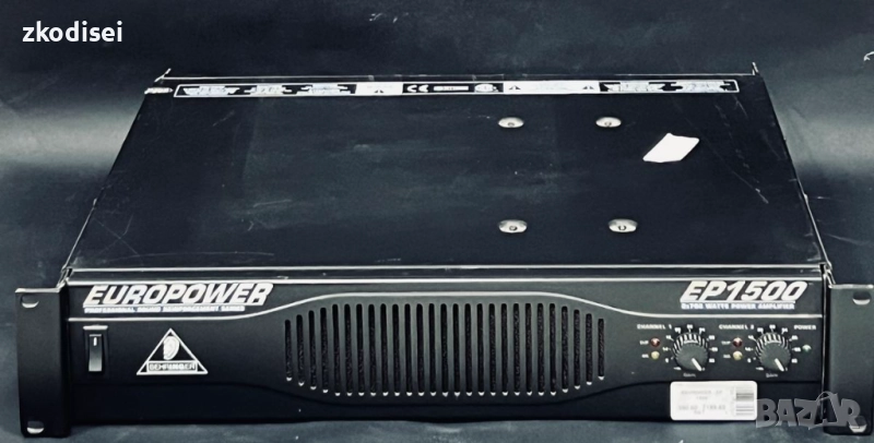 Усилвател BEHRINGER EP 1500, снимка 1