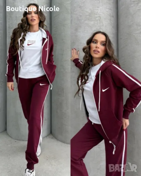 Спортен комплект цвят бордо  , снимка 1