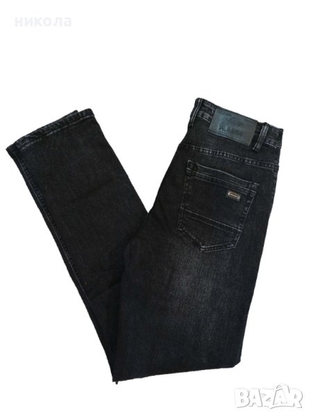 Мъжки дънки черни, снимка 1