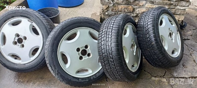 Зимни гуми с джанти 185х55х15, снимка 1