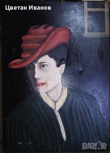 Рисувана картина с размери 50/70, снимка 1