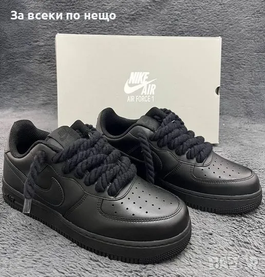Мъжки черни маратонки Nike, снимка 1