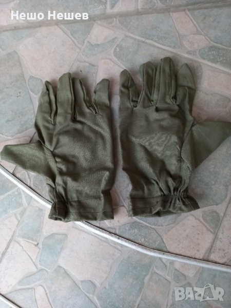 Работни ръкавици от памучен плат, снимка 1