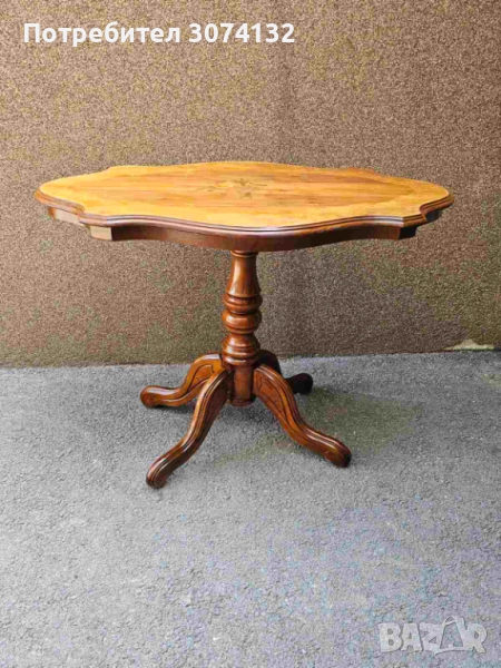 Масичка с интарзия, снимка 1