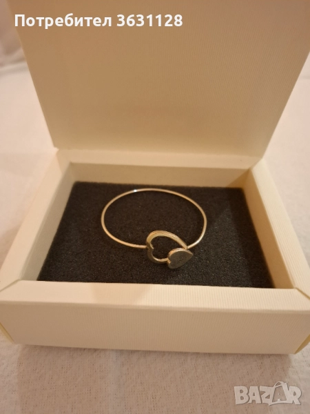 Сребърна гривна , снимка 1