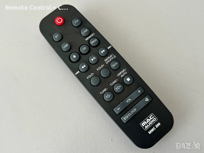 Дистанционно MAC AUDIO MMC 200 (AUDIO SYSTEM), снимка 1