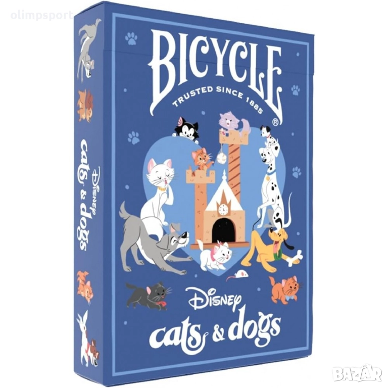 Карти за игра Bicycle Disney Cats and Dogs нови , снимка 1