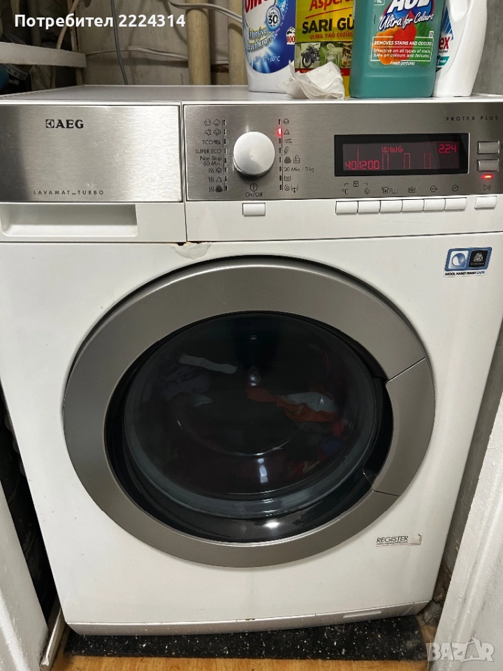 AEG пералня със сушилня / комбинирана /, снимка 1