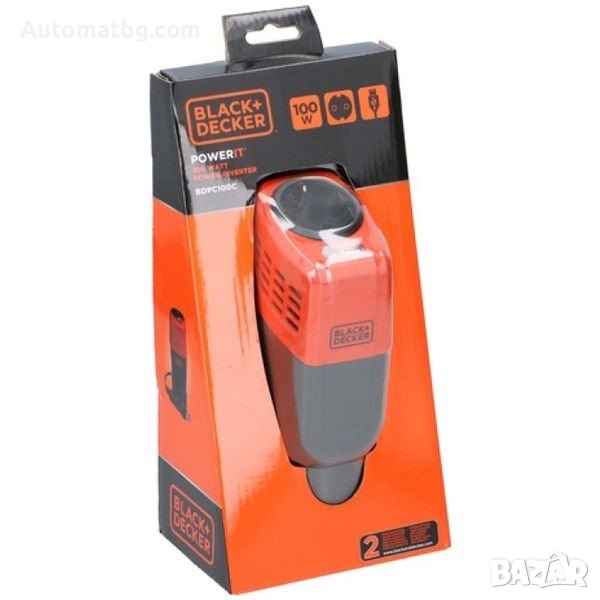 Инвертор за автомобил Automat, 12V DC, 230V AC, 100W, USB изход, снимка 1