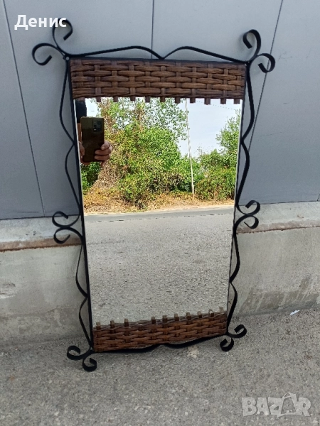 огледало немско ковано желязо , снимка 1