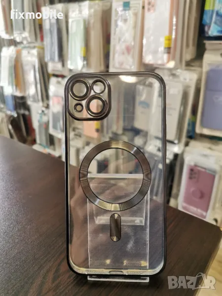 Apple iPhone 14 Plus Силиконов кейс Mag Cover, снимка 1
