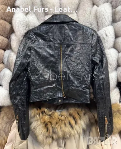 Нова колекция вталени якенца от естествена кожа , снимка 6 - Якета - 49134446