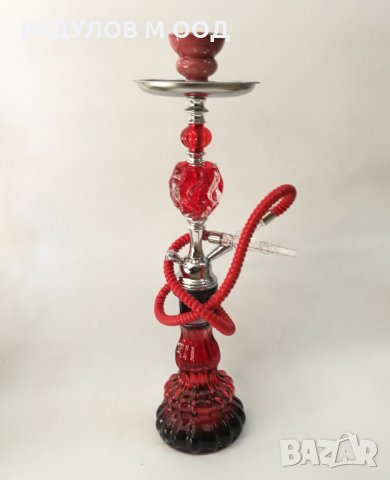 Наргиле релефно стъкло 53 см / 5061, снимка 3 - Наргилета - 35466128