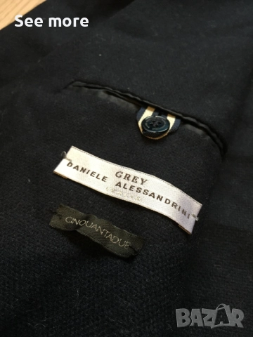 ALESSANDRINI Daniele Alessandrini мъжко сако вълна L, снимка 10 - Сака - 52817150