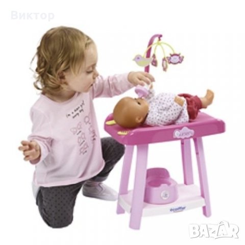 Детска играла маса за повиване на кукли от  Ecoiffier Toys, снимка 1 - Образователни игри - 29721093