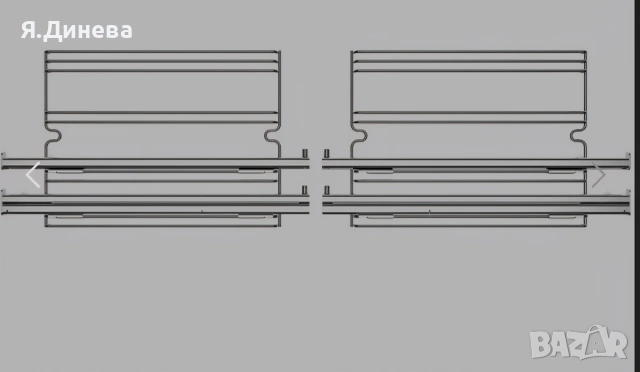 Телескопични. ешетки ва фурна , снимка 2 - Печки, фурни - 54133158
