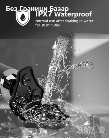 Нова 3 в 1 Мъжка електрическа самобръсначка 4D плаващи глави, бръснене, снимка 6 - Електрически самобръсначки - 53154757