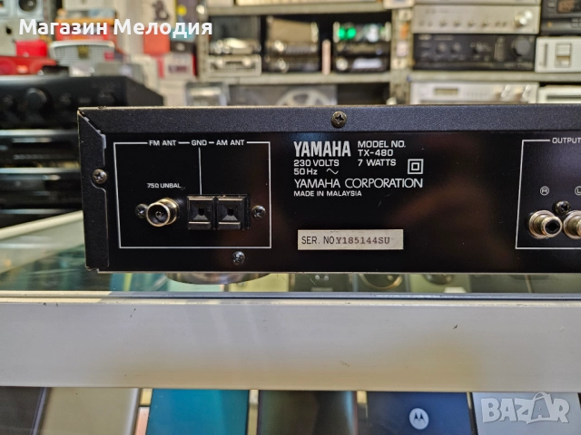 Тунер Yamaha TX-480 В отлично техническо и визуално състояние., снимка 9 - Декове - 51835576
